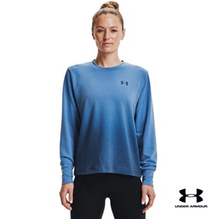 Under Armour UA  Womens Rival Terry Gradient Crew อันเดอร์ อาเมอร์ เสื้อยืด สำหรับผู้หญิง