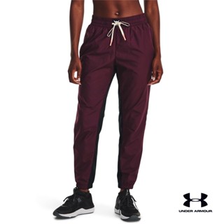 Under Armour UA Womens Project Rock Woven Pants อันเดอร์ อาร์เมอร์ กางเกงออกกำลังกาย สำหรับผู้หญิง