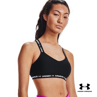 Under Armour Womens UA Crossback Low Sports Bra อันเดอร์ อาร์เมอร์ เทรนนิ่ง สำหรับผูู้หญิง รุ่น Crossback Low