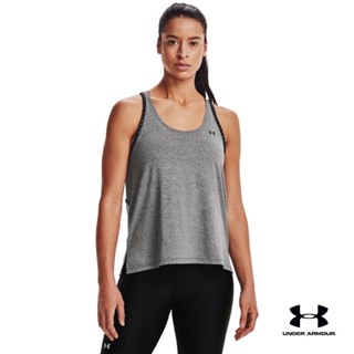 Under Armour UA Womens UA Knockout Mesh Back Tank อันเดอร์ อาร์เมอร์ เสื้อเทรนนิ่ง สำหรับผู้หญิง รุ่น Knockout Mesh