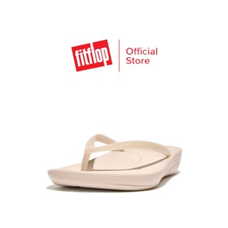 FITFLOP IQUSHION TRANSPARENT รองเท้าแตะผู้หญิง รุ่น ER1-A20 สี STONE BEIGE