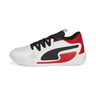 PUMA BASKETBALL - รองเท้าบาสเกตบอล Court Rider Chaos สีขาว - FTW - 37776701