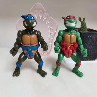 ☬✸Playmates Color Star เต่านินจารุ่น Open Shell Turtle Leonardo Raphael