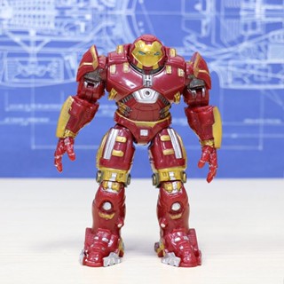 ●Hulkbuster Iron Man Figure Marvel Doll เคลื่อนย้ายได้ครบชุดตุ๊กตาของเล่นเด็กของขวัญวันเกิดสำหรับเด็กชายและเด็ก