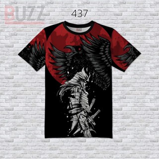 [S-4XL] เสื้อยืดพิมพ์ลาย หน้า-หลัง แนว Street สุดเทห์ BUZZ-4…