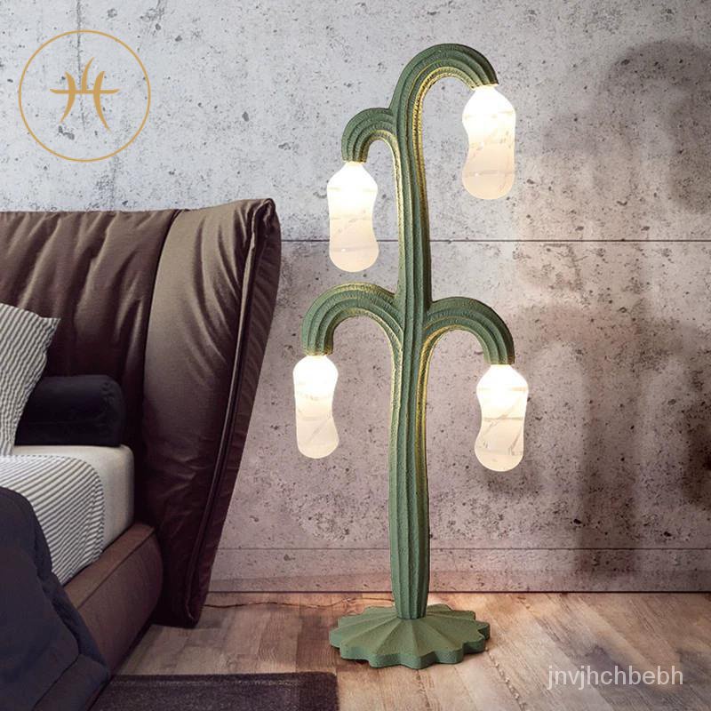 Nordic Creative Cactus Floor Lamp Simple Living Room Designer Decorative Lamps Art Model Room Vertical Lamps 2WDR