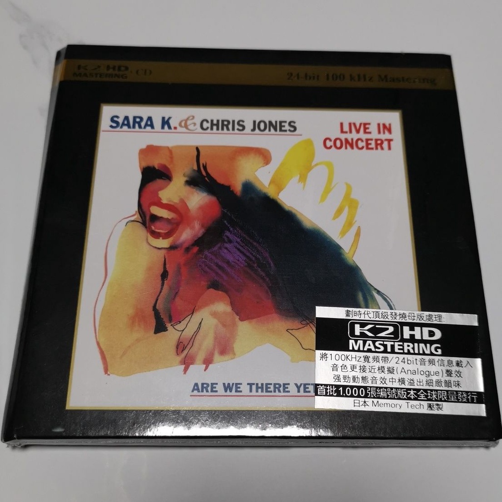 Sara K. & Chris Jones Folk Jazz k2HD ใหม่และยังไม่ได้เปิด