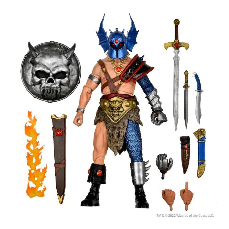 769 Original Neca Dungeons & Dragons Warduke Ultimate 7 Inches (17.78Cm) Action Figure Collectible F