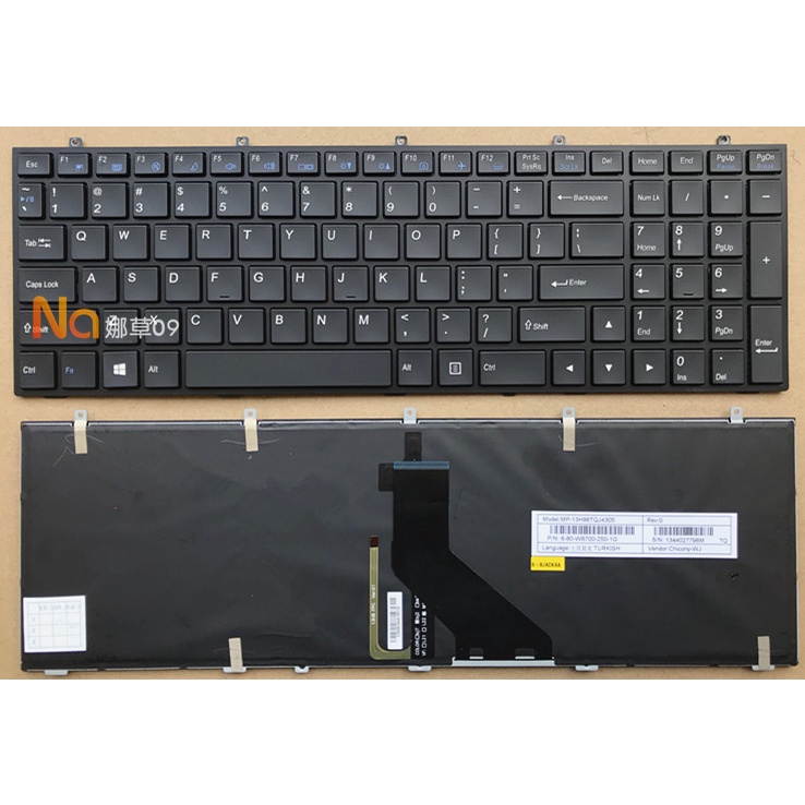 Shenzhou K590S K650S K650C K790S K660E I7 D1 D2 K750D K710C คีย์บอร์ด
