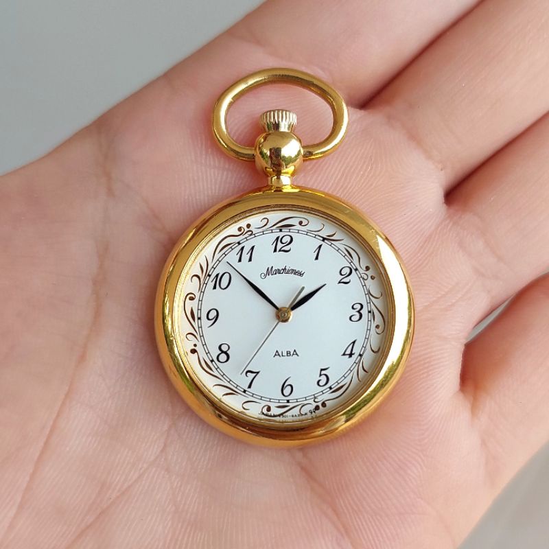 นาฬิกา Alba Marchioness Pocket Watch มือสอง ของแท้ 100%