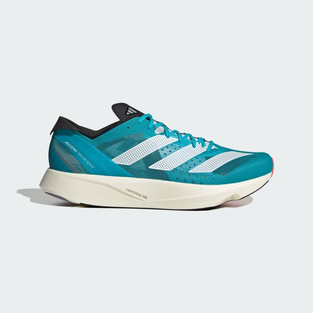 Adidas Adizero Takumi Sen 9 รองเท้าวิ่ง รองเท้ากีฬา สีขาว สําหรับผู้ชาย Id6939

