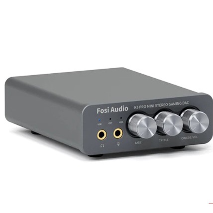 Fosi Audio K5 PRO เครื่องเสียง DAC/AMP สำหรับการฟังเพลง ของแท้ประกันศูนย์ไทย