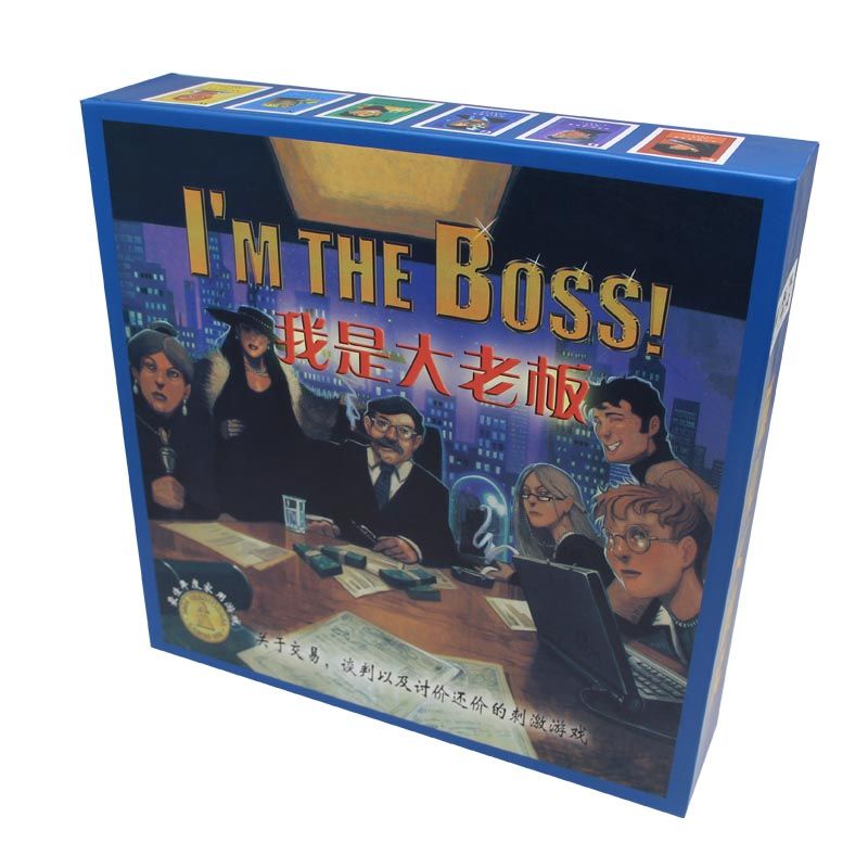 เกมกระดานดีลักซ์ คลาสสิก I'm the Big Boss Chinese Trading Negotiation ลําลอง สําหรับผู้ใหญ่ งานปาร์ตี้