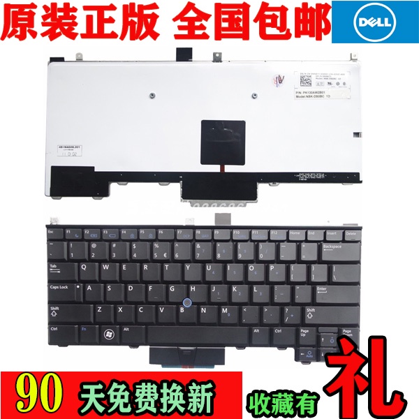 DELL/DELL E4300 E4200 E4310 PP13S P05G 0P6VGX คีย์บอร์ดโน้ตบุ๊ก