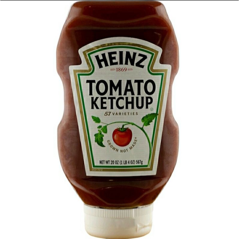 ไฮนซ์ ซอสมะเขือเทศสหรัฐอเมริกา Heinz Tomato Ketchup Made In USA 567g