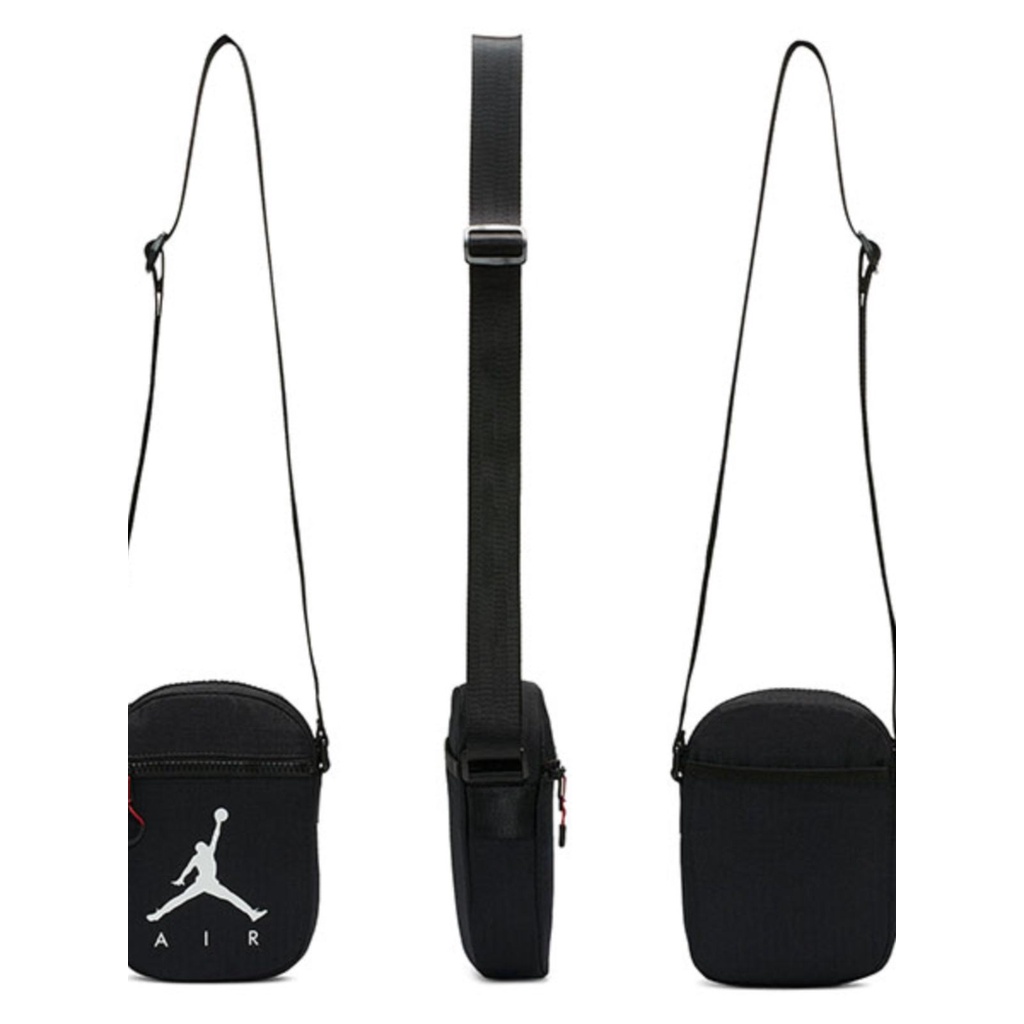 ►Nike Spot CK3835-010 Nike Casual JORDAN กระเป๋าสี่เหลี่ยมเล็กเทรนด์ AJ กระเป๋าสะพายข้างสำหรับผู้ชายและผู้หญิง