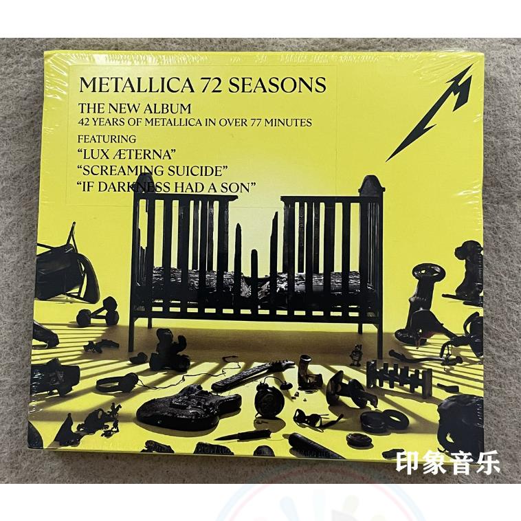 Metallica 72 Seasons CD 2023 New Record Album [Sealed]