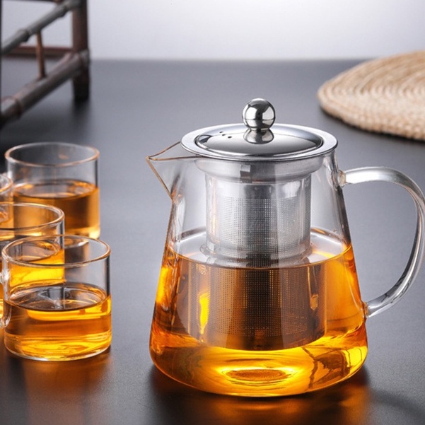 [St.Coco Cafe]กาชงชา มี ที่กรอง 450 มล. ทนความร้อนสูง กรองสแตนเลส 304 - รูปที่ 5