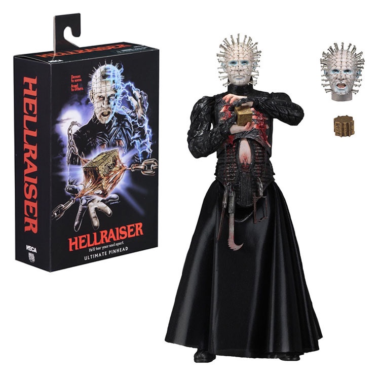 NECA 33103 Raising Ghosts and Eating People Nail Head Hellraiser 7Inch Boxed Movable Hand Model