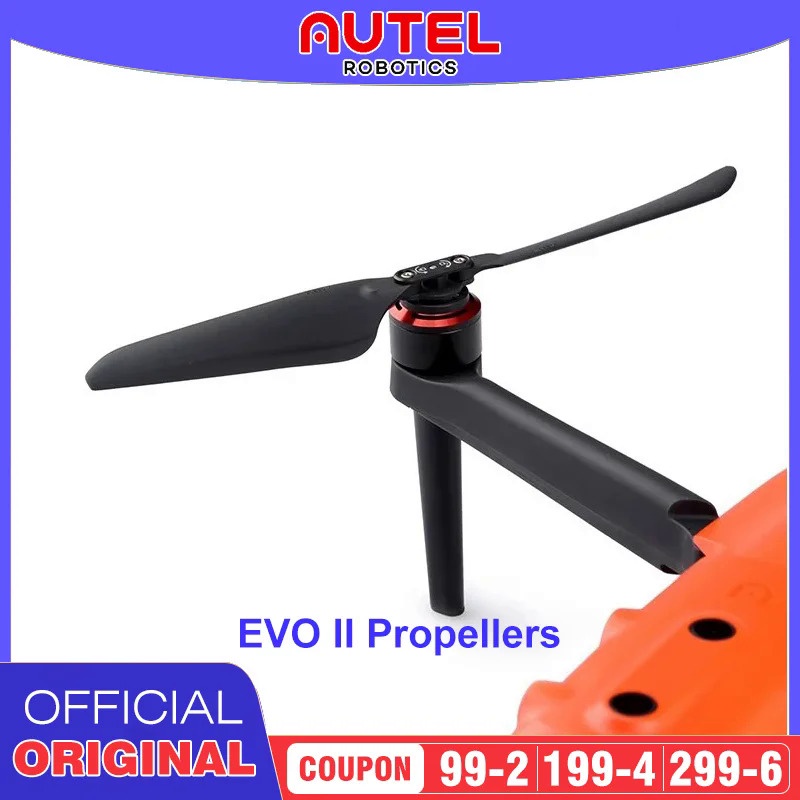 Autel Robotics EVO II ใบพัด (เสียงรบกวนต่ำ) Quick Release Blade Prop สำหรับ Autel Robotics EVO Ii/pr