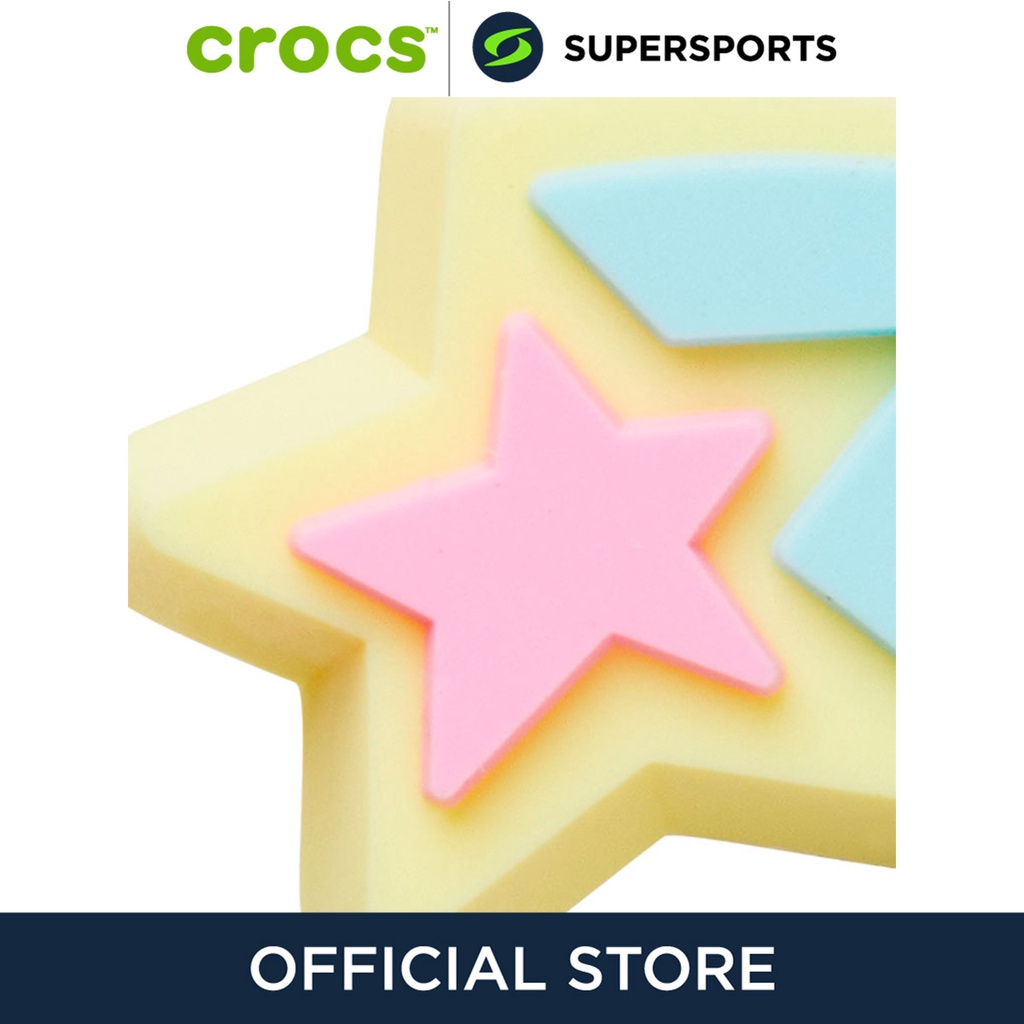 CROCS Jibbitz Pink Shoot Star ตัวติดรองเท้า