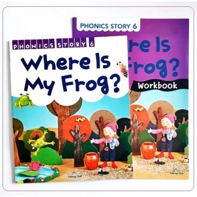 Phonics Story 6 (Where Is My Frog?) With A Workbook And 1 Audio Cd Yr:- ISBN:9788960377868