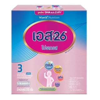 S-26 Progress 500g นมผง เอส-26 โปรเกรส 500g (สูตร 3)