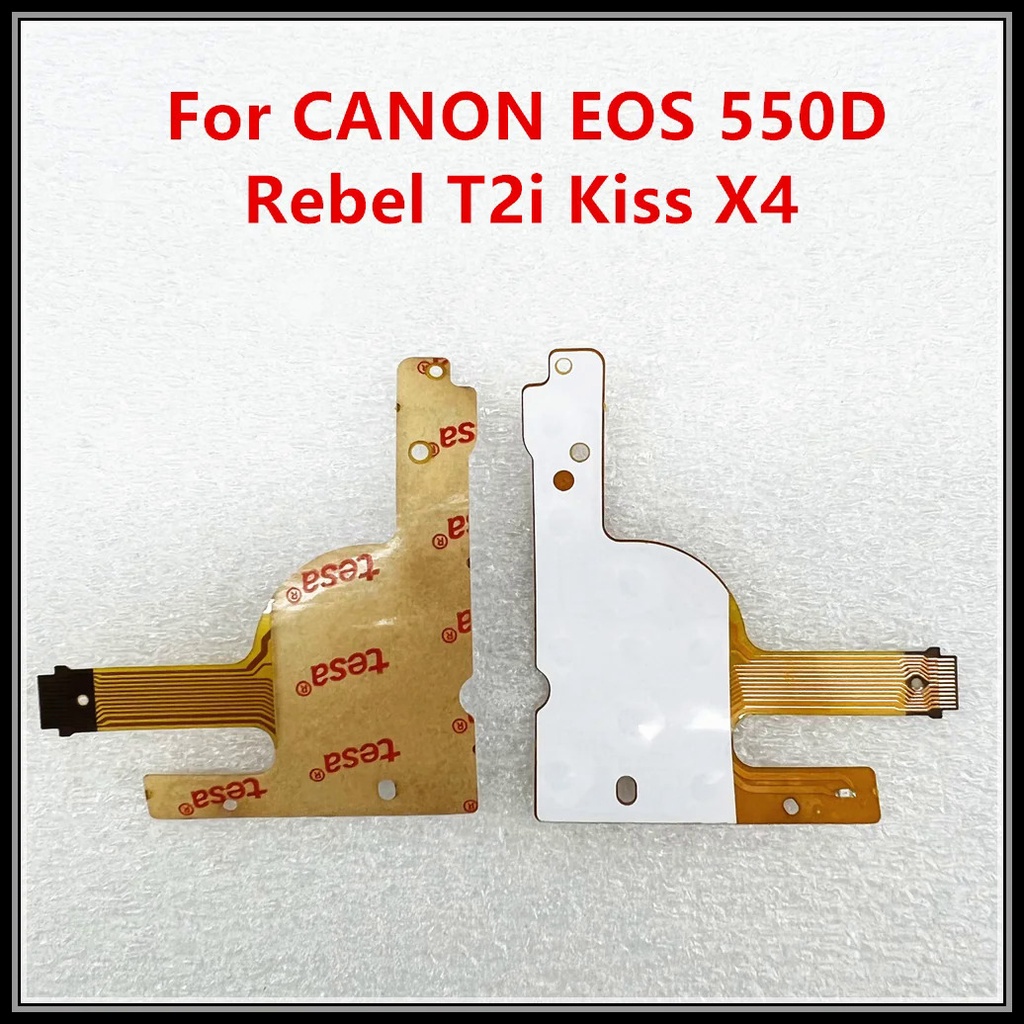 แป้นพิมพ์ปุ่มคีย์ F LEX คณะกรรมการสายเคเบิ้ลสำหรับ Canon สำหรับ EOS 550D จูบ X50 Canon Rebel T3กล้องดิจิตอลส่วนซ่อม