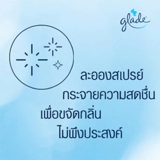 เกลดสเปรย์ปรับอากาศ กลิ่นซากุระ 320 มล. Glade Aerosol Spray Air Freshener, Room Spray Sakura 320ml