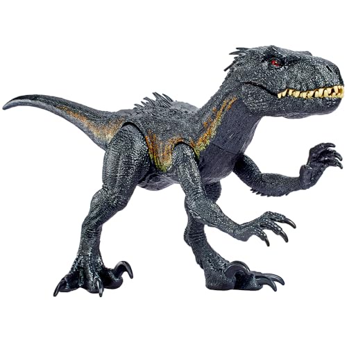 Mattel Hky14 Jurassic World Super Big Indoraptor ความยาวรวม: ประมาณ. 99 ซม. ของเล่นไดโนเสาร์ ของขวัญ 4 ปี
