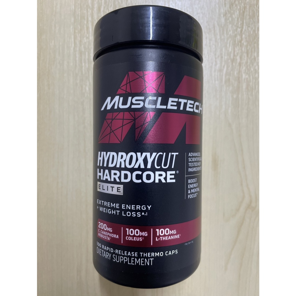 MuscleTech Hydroxycut Hardcore Elite 100 capsules