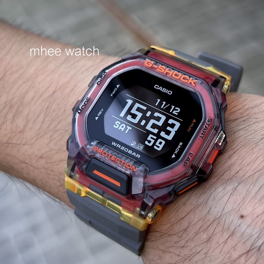 G-SHOCK Smart Watch Jelly Orange Grey Hot item GBD-200SM-1A5DR