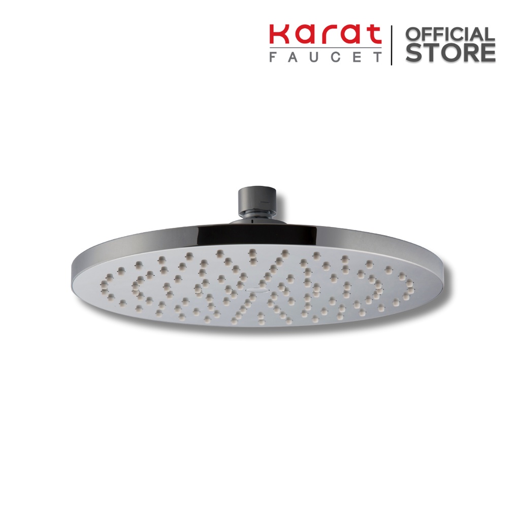 Karat Faucet หัวฝักบัว Rain Shower แบบกลม ขนาด 22 ซม. (ABS) รุ่น KS-22-313-50