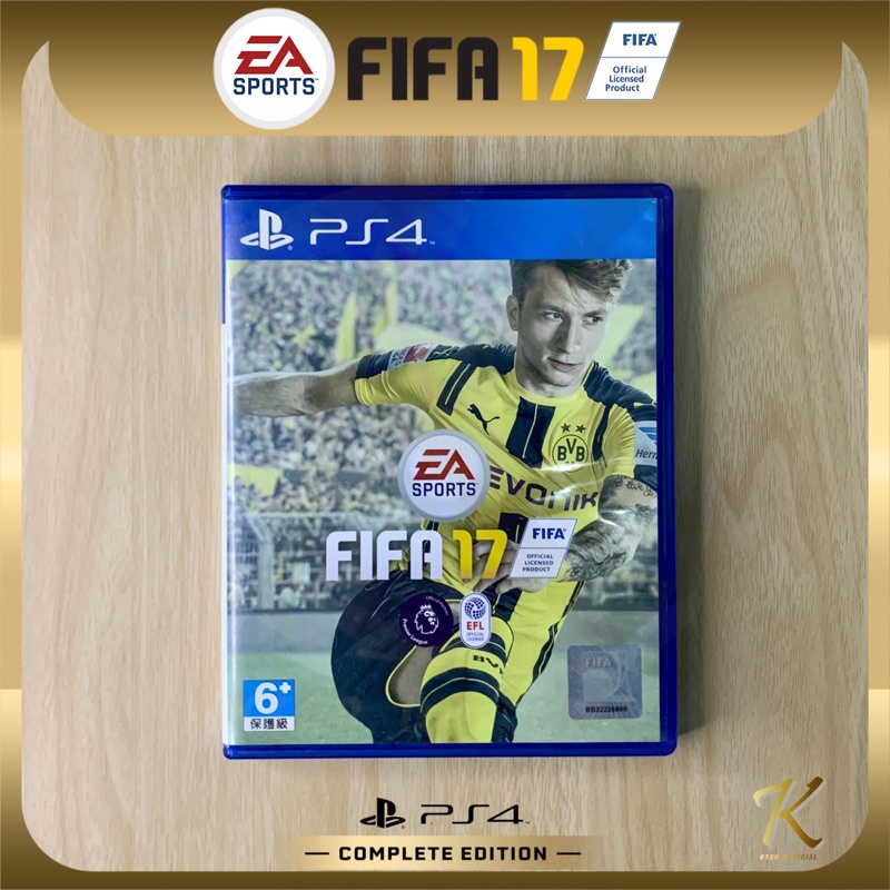 แผ่นเกมส์ PS4 : Fifa17 มือ2 งานสะสม สวยๆ Zone3 พร้อมส่ง!!!