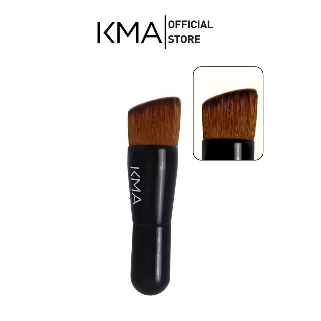 KMA แปรงรองพื้น Foundation Brush ขนแปรงนุ่มละเอียด เกลี่ยรองพื้นเนียนกริบ ไม่เป็นคราบ ไม่กินเนื้อรองพื้น งานผิวสวยเป๊ะ