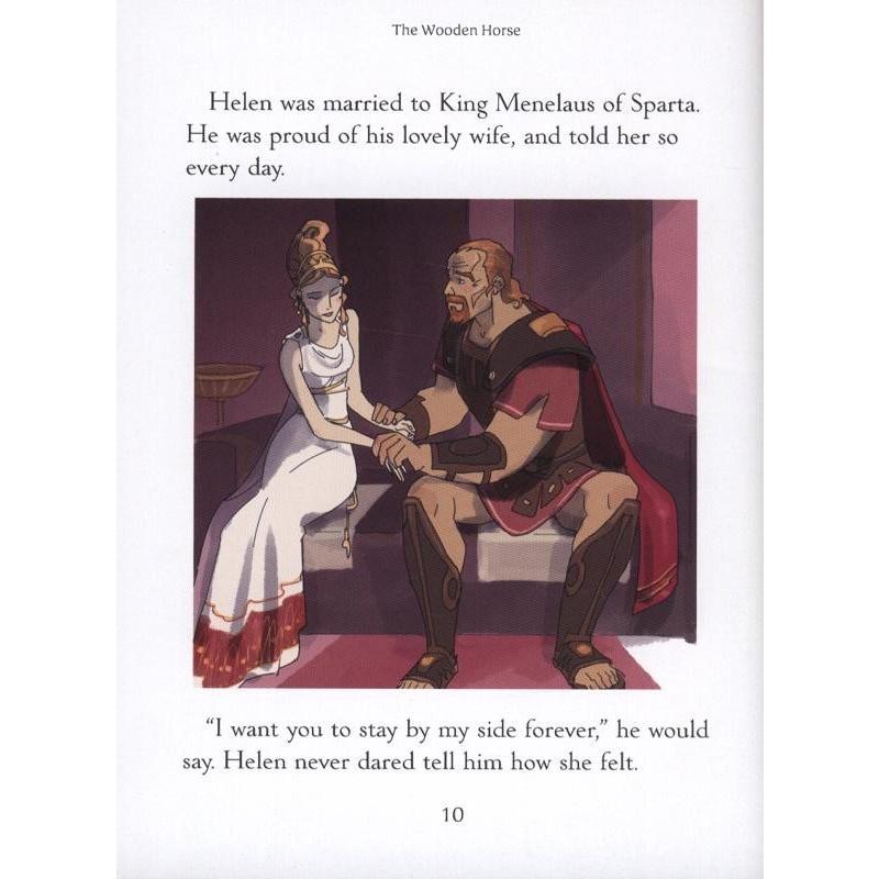 DKTODAY หนังสือ USBORNE ILLUSTRATED STORIES FROM THE GREEK MYTHS (AGE 7+) - รูปที่ 3