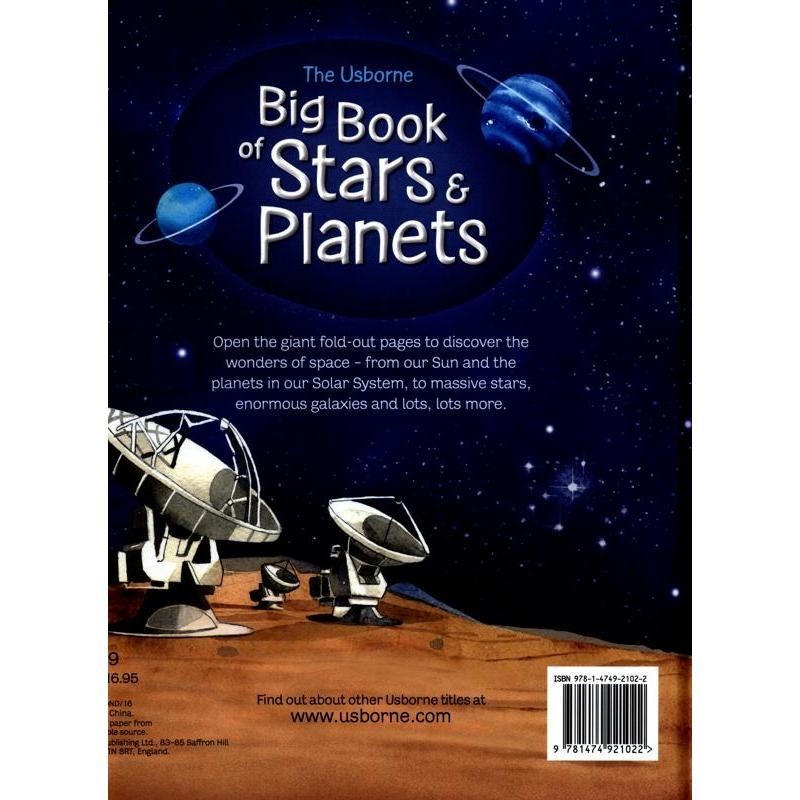 DKTODAY หนังสือ USBORNE BIG BOOK OF STARS AND PLANETS  (AGE 4+)
