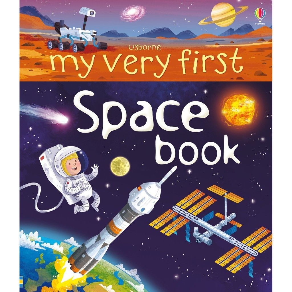 DKTODAY หนังสือ Usborne My very first Space book (Age 3+)