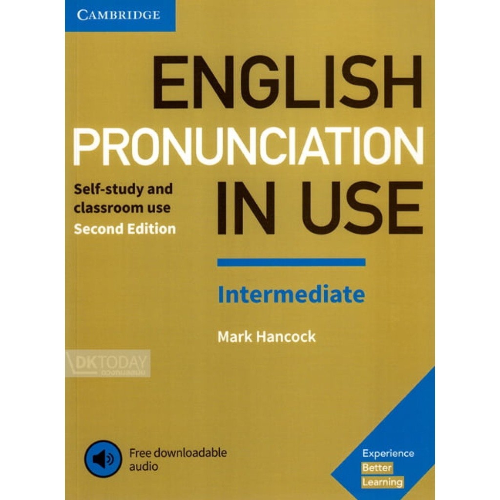 DKTODAY หนังสือ ENGLISH PRONUNCIATION IN USE: INTERMEDIATE WITH ANSWER & DOWNLOAD AUDIO (2ED)