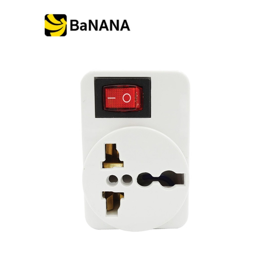 ปลั๊กไฟ DATA Adapter 3 Way 1 Switch (AD265) by Banana IT