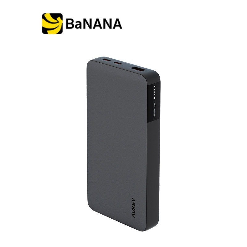 พาวเวอร์แบงค์ AUKEY ความจุ 20,000 mAh Digital Display Sprint X 20K 30W (PB-Y42) Gray by Banana IT