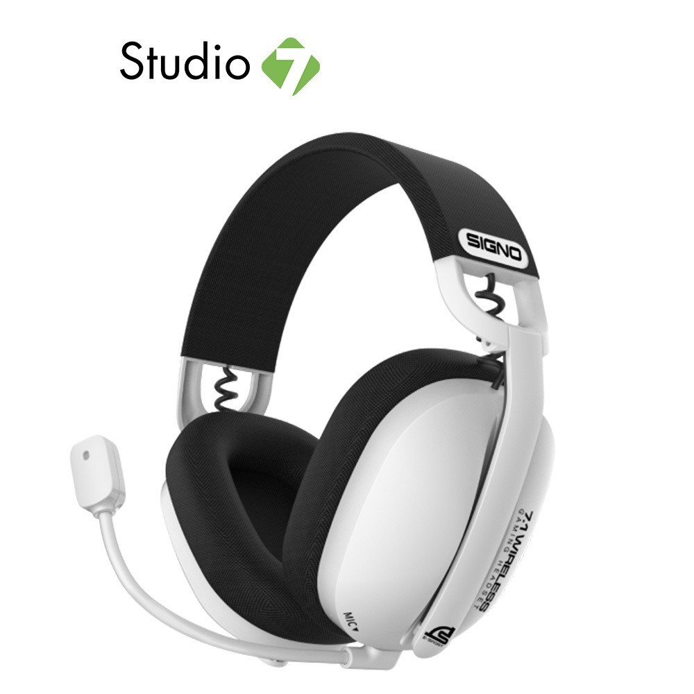 หูฟังเกมมิ่ง Signo MARLOS WP-601 Wireless 7.1 by Studio7