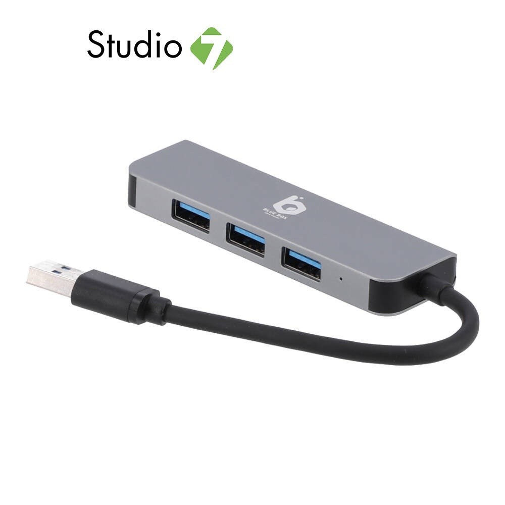 ยูเอสบีฮับ Blue Box USB-A to USB-A Hub 4 Ports by Studio7
