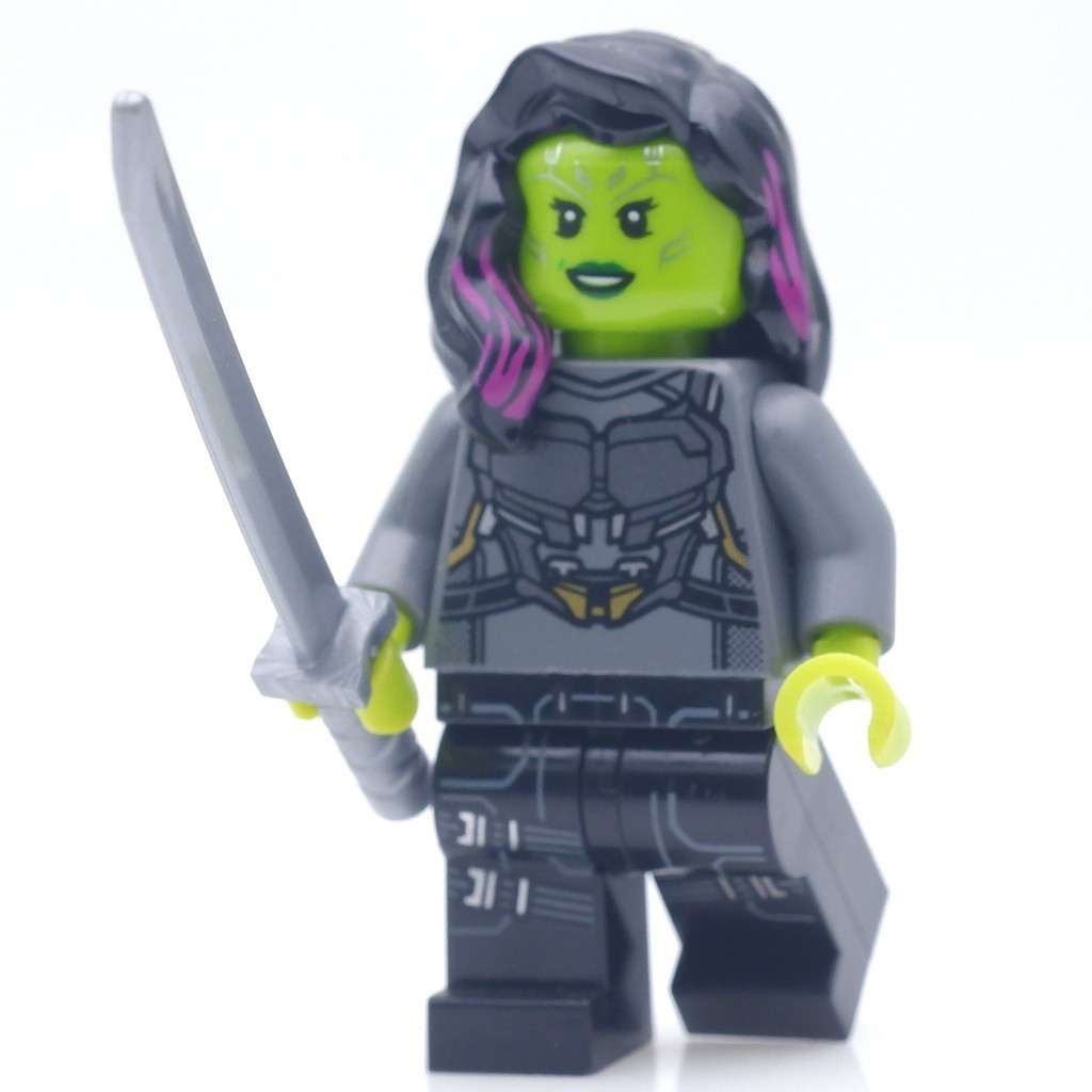 LEGO Marvel Gamora Silver Armor *new