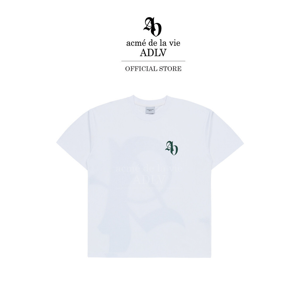 ADLV เสื้อยืด Oversize รุ่น  Big New Symbol Printing Short Sleeve T-Shirt White White (50063SBSSSU_F3WTXX)