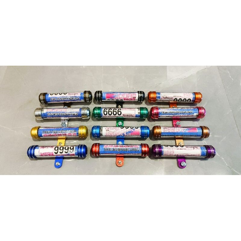 แคปซูล พรบ อคิลิคหนา ปลายอลูมิเนียมCNC กันน้ำได้จริง 100% มีหลายสี อันละ 50 บาท