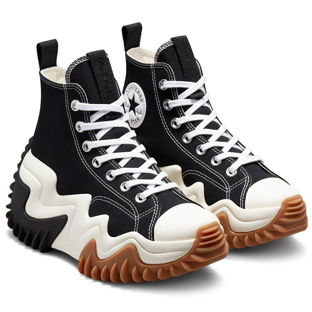 CONVERSE รองเท้าผ้าใบ รุ่น RUN STAR MOTION CANVAS PLATFORM HI BLACK - 171545CU_F1BKXX สีดำ UNISEX