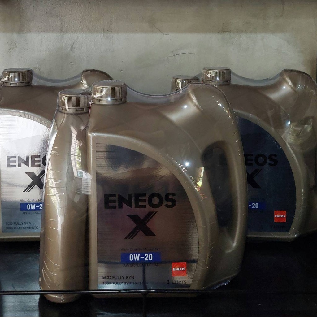 ENEOS X 0W-20 SP ECO FULLY SYN 3+1ลิตร (น้ำมันเครื่องแบนซิน)