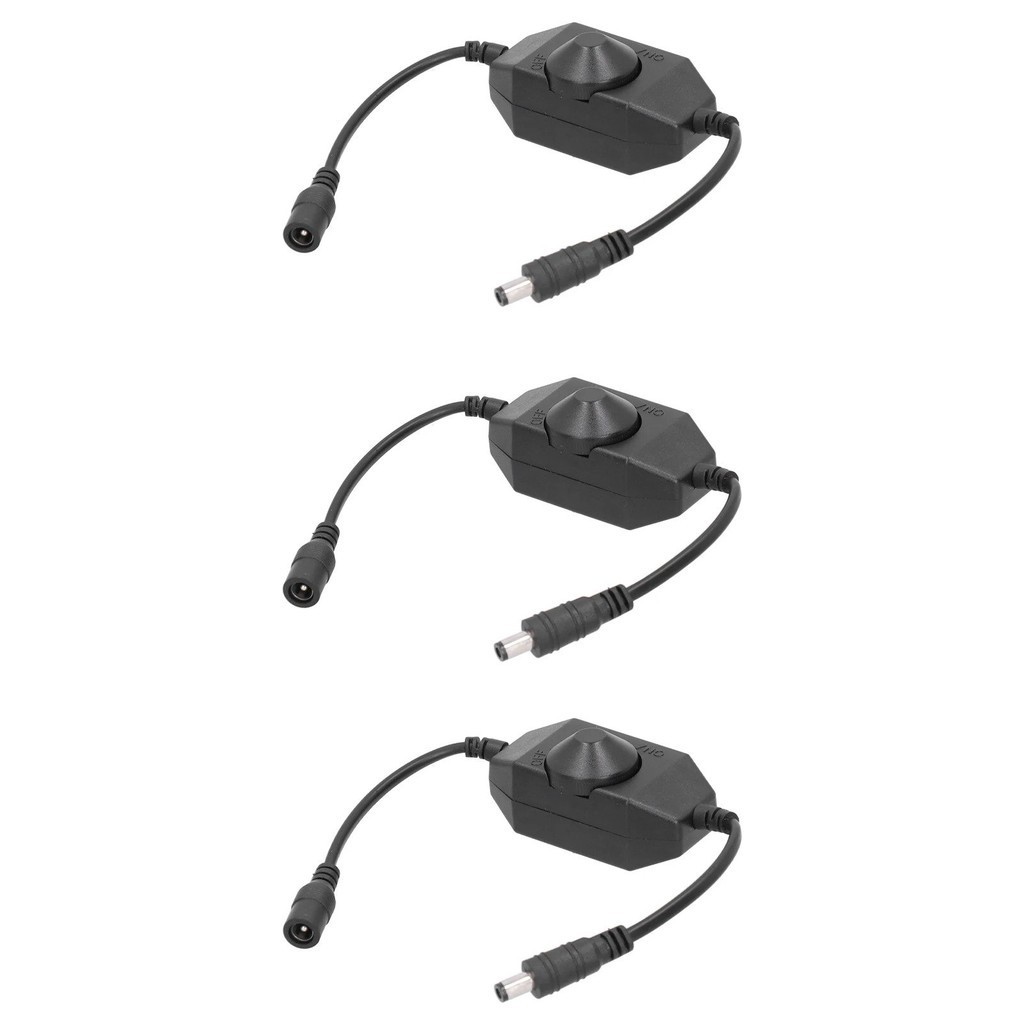 LED Strip Dimmer Switch LED Strip Dimmer Adapter DC 12V-24V สำหรับ DC LED Power Adapter สำหรับ LED S