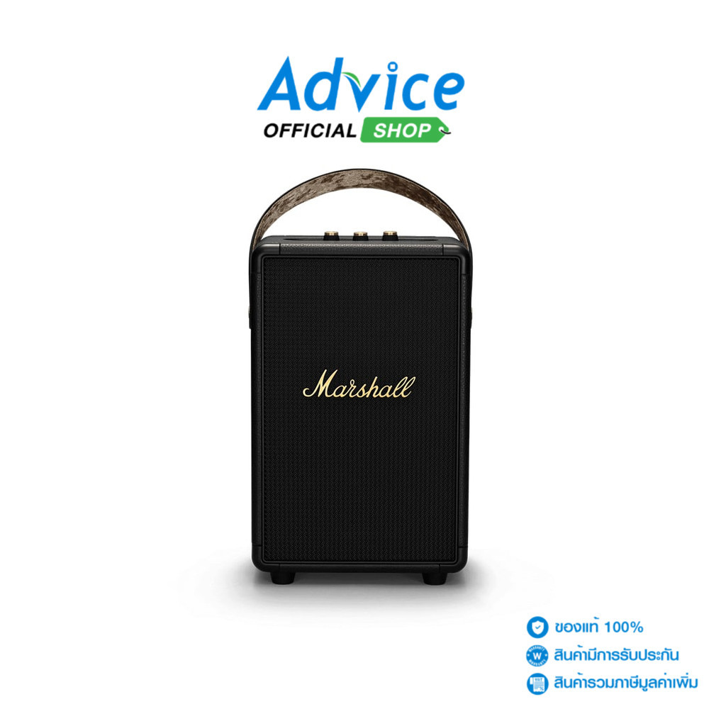 MARSHALL (1.0) ลำโพง (Tufton) BLUETOOTH Black and Brass - A0151892